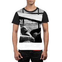 Black And White Landscape Cool Graphic T-shirt | Artistshot