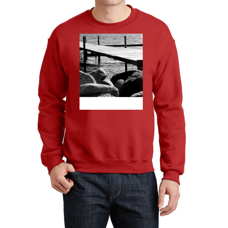 Black And White Landscape Cool Crewneck Sweatshirt | Artistshot