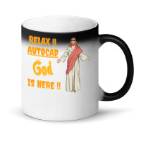 Autocad Expert Is Here So Relax Autocad Pro Is Here Nature Magic Mug | Artistshot