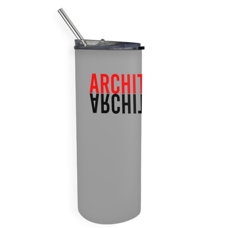 Architect Funny Architect Student Gift Retro Skinny Tumbler | Artistshot