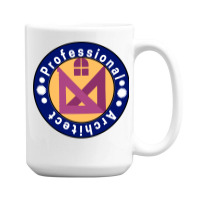 Professional Architect Retro 15 Oz Coffee Mug | Artistshot