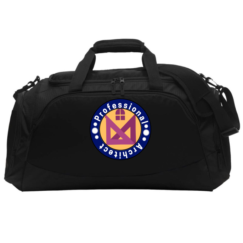 Professional Architect Retro Active Duffel | Artistshot