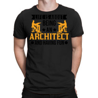 Architect Interior Designer Architecture Stars T-shirt | Artistshot