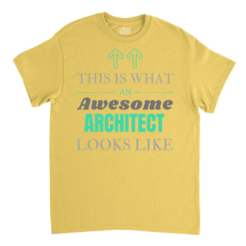 Architect Gift Red Classic T-shirt | Artistshot