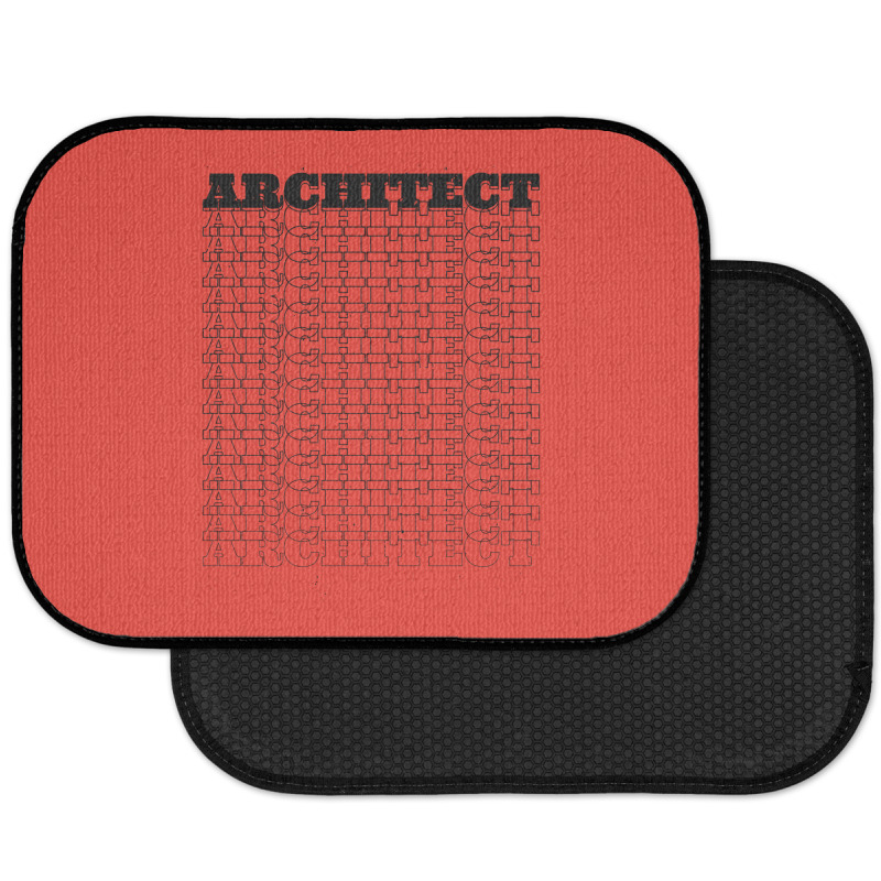 Architect Trending Hipster Rear Car Mat | Artistshot