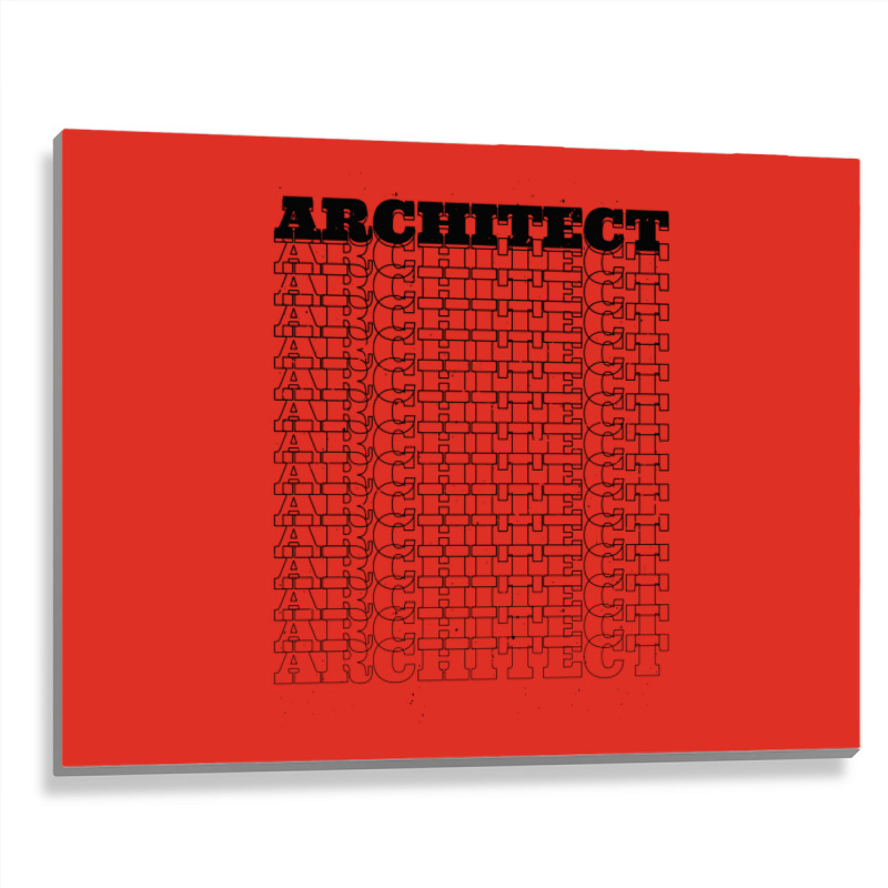 Architect Trending Hipster Metal Print Horizontal | Artistshot