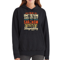 Im An Intern Architect Cute Vintage Hoodie | Artistshot