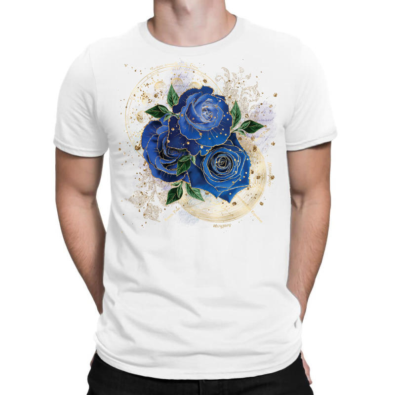 Girly Collage Midnight Blue T-shirt | Artistshot