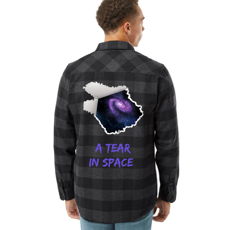 A Tear In Space Astronomy Aesthetic Flannel Shirt | Artistshot