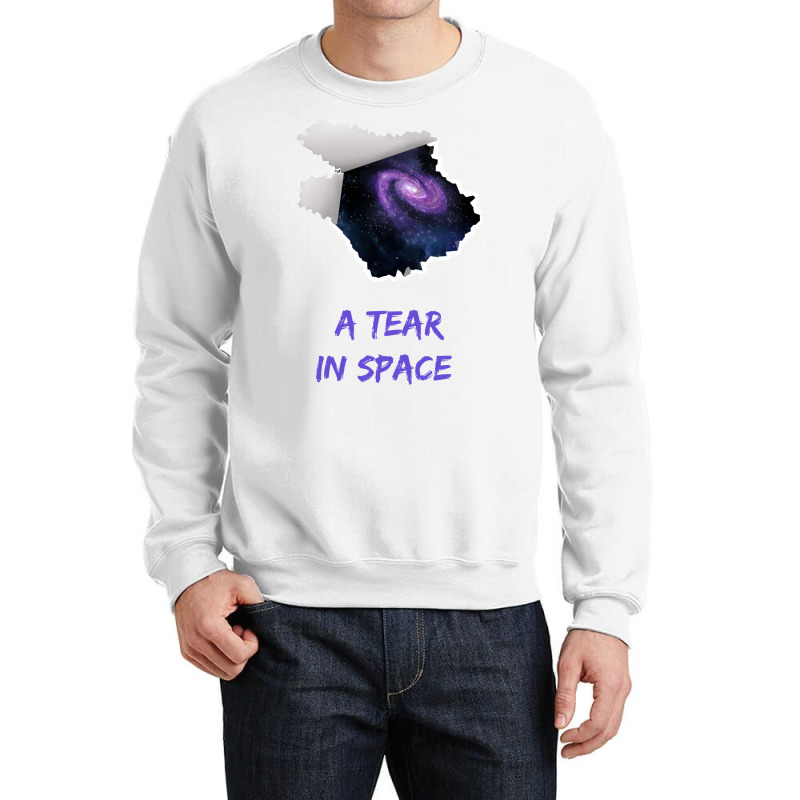 A Tear In Space Astronomy Aesthetic Crewneck Sweatshirt | Artistshot