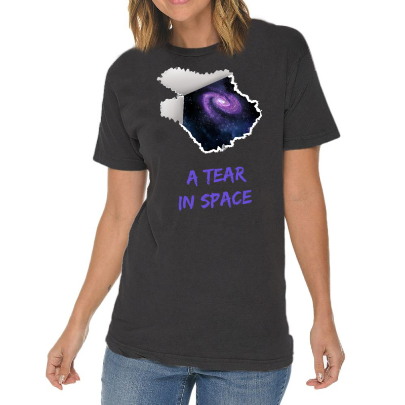 A Tear In Space Astronomy Aesthetic Vintage T-shirt | Artistshot