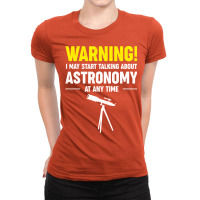 Astronomy I Space I Telescopic Motif Nostalgia Ladies Fitted T-shirt | Artistshot