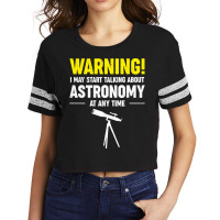 Astronomy I Space I Telescopic Motif Nostalgia Scorecard Crop Tee | Artistshot