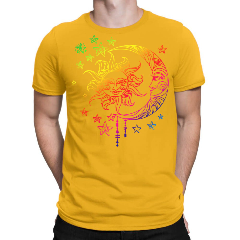 Astronomy Sun Moon Stars T-Shirt by thanetsadib | Artistshot