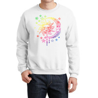 Astronomy Sun Moon Stars Crewneck Sweatshirt | Artistshot