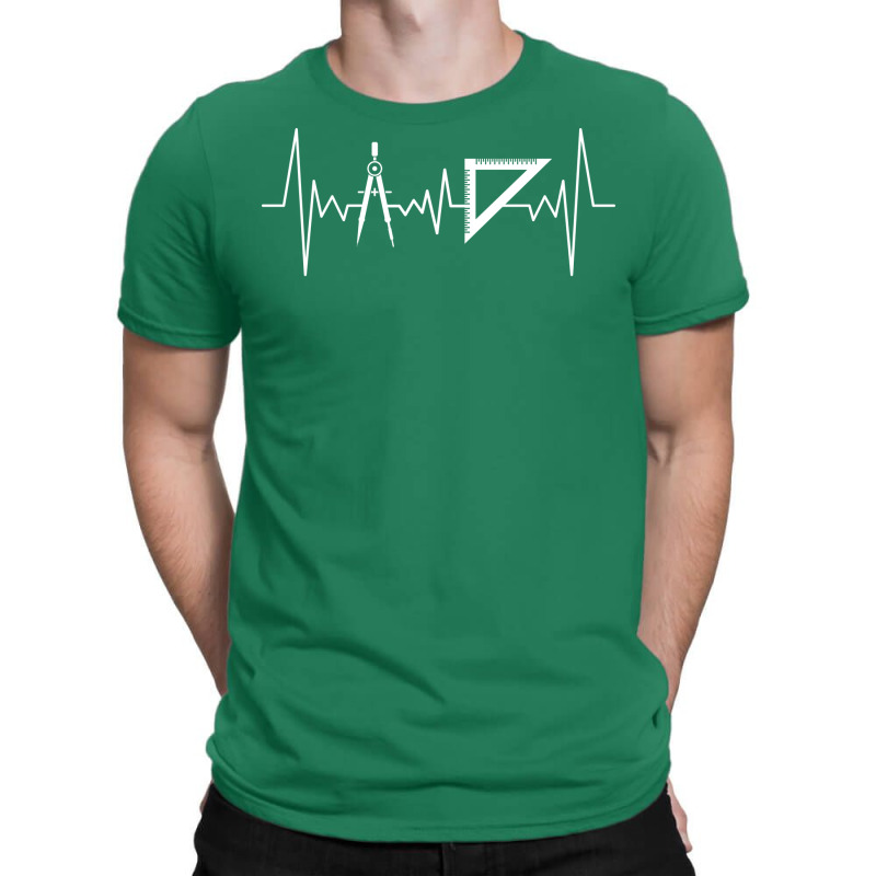 Proud Architect Heartbeat Life Tumblr T-shirt | Artistshot