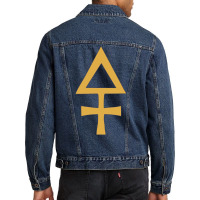 Daedalus Greek Symbol Ancient Craftsman Men Denim Jacket | Artistshot