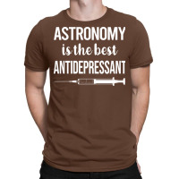 Antidepressant Astronomy Green T-shirt | Artistshot