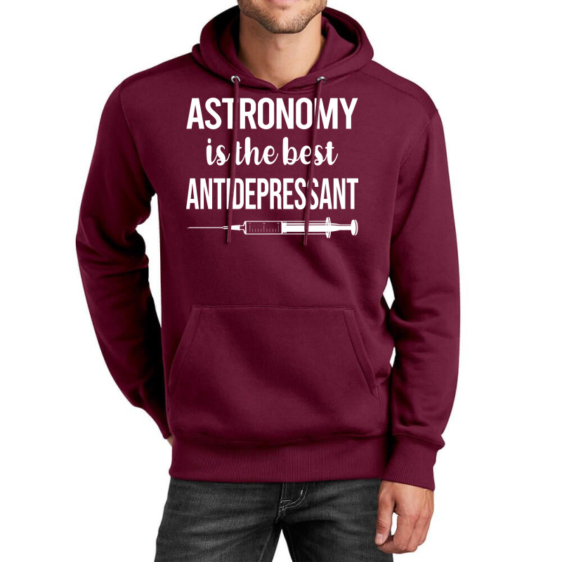 Antidepressant Astronomy Green Unisex Hoodie | Artistshot