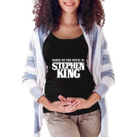 Based On The Novel White Maternity Scoop Neck T-shirt | Artistshot