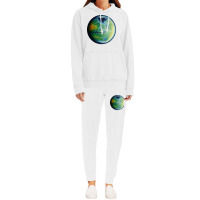 Green Terraformed Mars Oil Painting Yellow Hoodie & Jogger Set | Artistshot