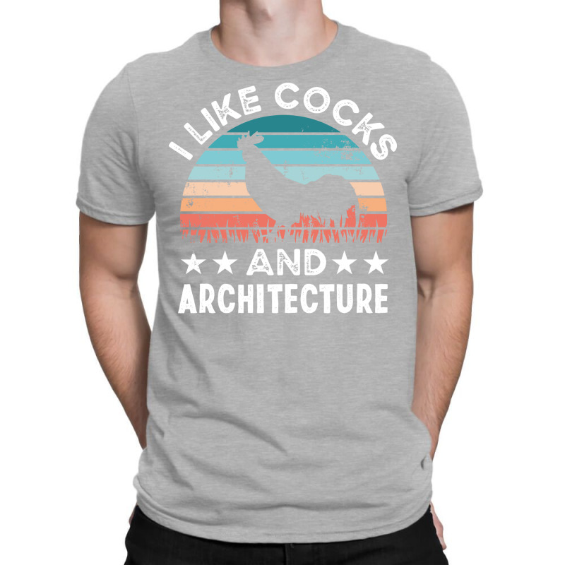 I Like Cocks And Architecture Funny Chicken Gift Travel T-shirt | Artistshot