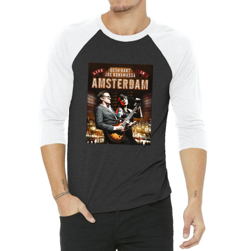 Best Live Amsterdam 3/4 Sleeve Shirt by JustinParkerLaGra | Artistshot