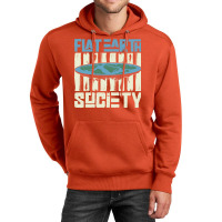 Flat Earth Society Earth Planet Space Lover Unisex Hoodie | Artistshot