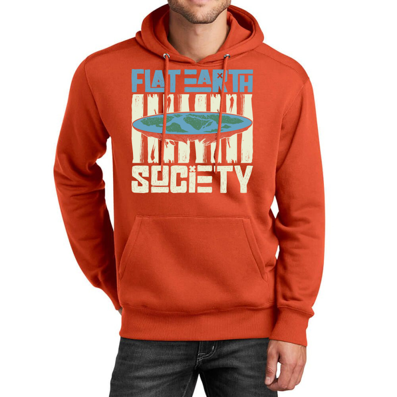 Flat Earth Society Earth Planet Space Lover Unisex Hoodie by ampamahira4 | Artistshot