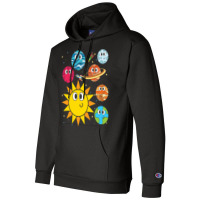 Astronomy Universe Space Scientist Cute Planets Love Champion Hoodie | Artistshot