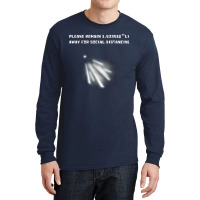 Social Distancing Light Years Humor Long Sleeve Shirts | Artistshot