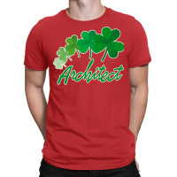 Irish Shamrocks Architect St Patricks Day Gift Summer T-shirt | Artistshot