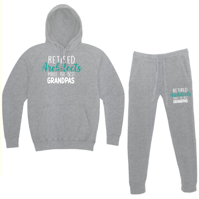 Retierd Architect Grandpa Nostalgia Hoodie & Jogger Set | Artistshot