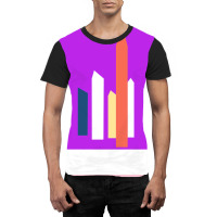 Satellite Towers Art In Mexican Landscape Wallpaper Of Modern Architec Graphic T-shirt | Artistshot