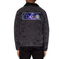 Id Go Moon Lunar Space Lover Unisex Sherpa-lined Denim Jacket | Artistshot