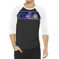 Id Go Moon Lunar Space Lover 3/4 Sleeve Shirt | Artistshot