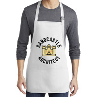 Sandcastle Architect Kids Design Boy Medium-length Apron | Artistshot