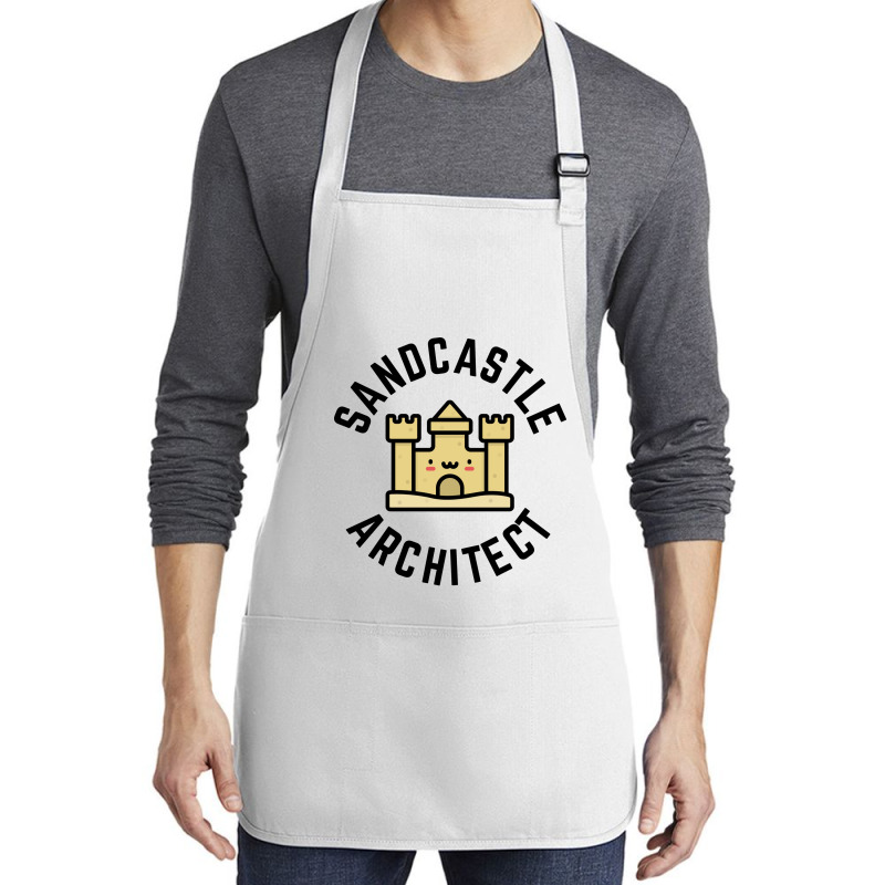 Sandcastle Architect Kids Design Boy Medium-length Apron | Artistshot