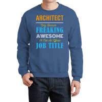 Architect Hipster Cool Crewneck Sweatshirt | Artistshot