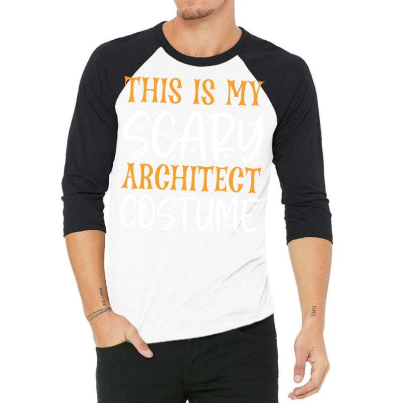 This Is My Scary Architect Costume Girl 3/4 Sleeve Shirt | Artistshot