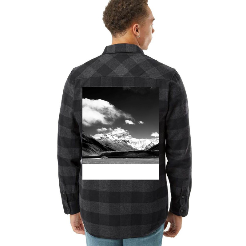 Black And White Landscape Nostalgia Flannel Shirt | Artistshot