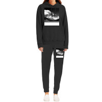 Black And White Landscape Nostalgia Hoodie & Jogger Set | Artistshot