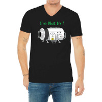 Im Not In Space Module Hipster V-neck Tee | Artistshot