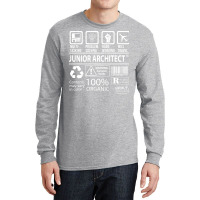 Junior Architect T  Multitasking Certified Job Gift Item Tee Long Sleeve Shirts | Artistshot