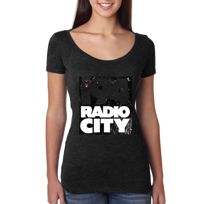 194 Radio City Liverpool 80s Women's Triblend Scoop T-shirt by rayangid | Artistshot