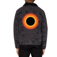 Black Hole Nostalgia Unisex Sherpa-lined Denim Jacket | Artistshot