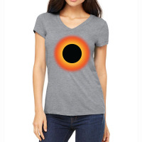 Black Hole Nostalgia Women's V-neck T-shirt | Artistshot