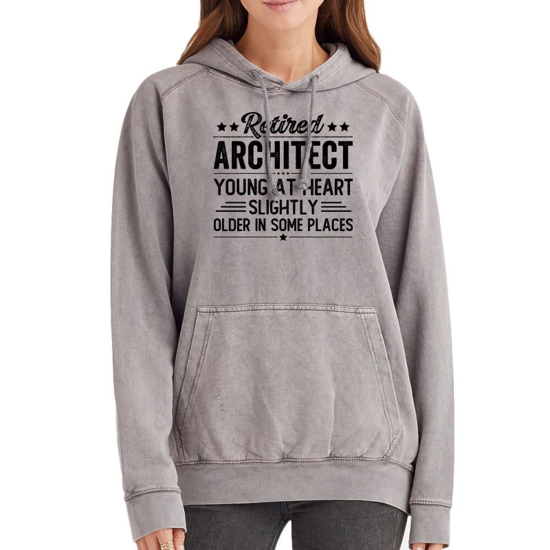 Retired Architect Gift Vintage Hoodie | Artistshot