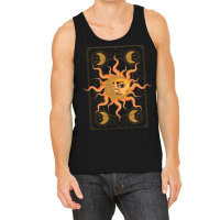 Boho Celestial Bodies Moon Astrology Sun Astronomy Quote Tank Top | Artistshot