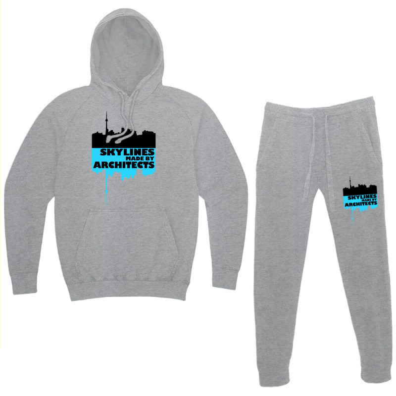 Skylines Made By Architects  Gift Hoodie & Jogger Set | Artistshot